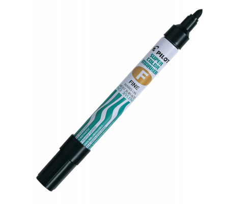 Marcatore Super Color - permanente - punta fine - 4 mm - nero - Pilot 002412
