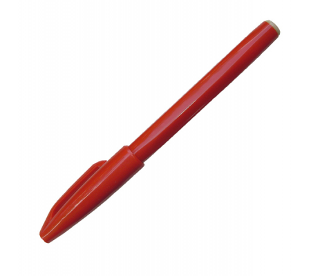 Pennarello Sign Pen S520 punta feltro - punta 2 mm - rosso - Pentel - S520-B - 3474370520036 - DMwebShop