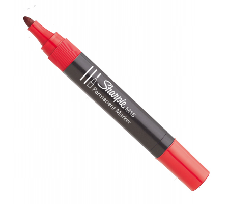 Marcatore Permanente M15 Rosso punta tonda Sharpie - S0192605 - DMwebShop