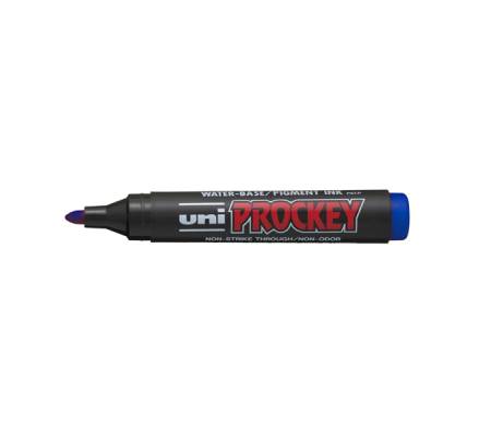 Marcatore Uni Prockey M122 - punta conica - 1,2 - 1,8 mm - blu - Uni Mitsubishi - M 122 B - 4902778917121 - DMwebShop