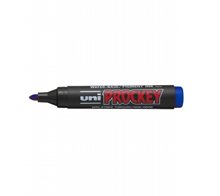 Marcatore Uni Prockey M122 - punta conica - 1,2 - 1,8 mm - blu - Uni Mitsubishi - M 122 B - 4902778917121 - DMwebShop