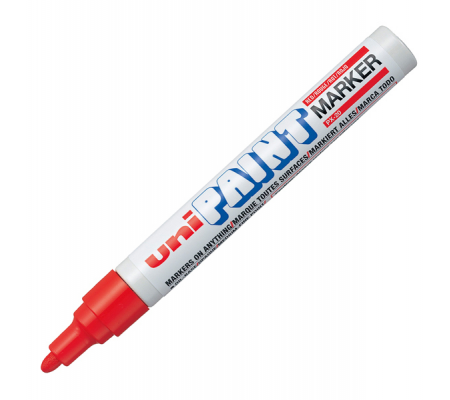 Marcatore Uni Paint PX20 - punta 2,8 mm - rosso - Uni Mitsubishi