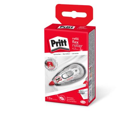 Correttore a nastro - roller - ricaricabile - 4,2 mm x 12 mt - conf. 5 pezzi - Pritt - 2679535 - 5410091323981 - DMwebShop
