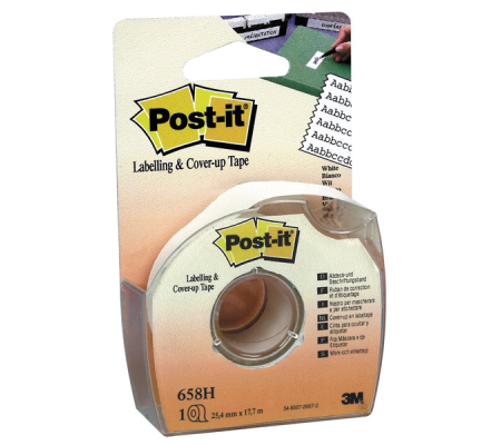 Correttore a nastro Cover Up - 25 mm x 17,7 mt - Post-it 7100222076
