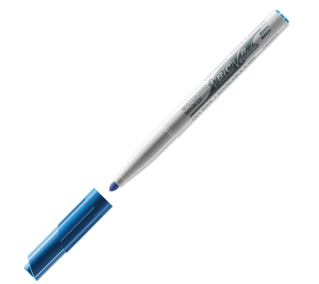 Pennarello Whiteboard Marker Velleda 1741 - punta tonda - 1,4 mm - blu - Bic 9581701