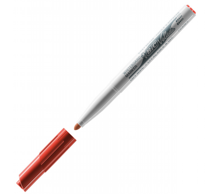 Pennarello Whiteboard Marker Velleda 1741 - punta tonda - 1,4 mm - rosso - Bic - 9581691 -  - DMwebShop