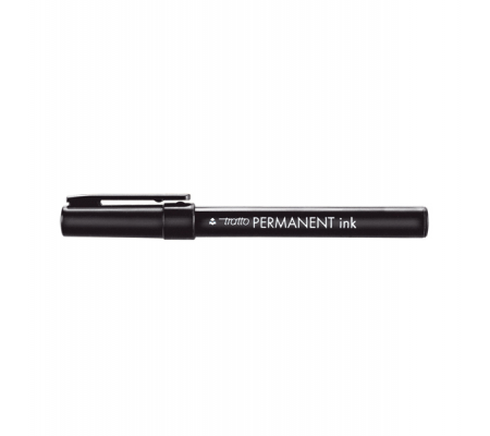 Marcatore Permanent Ink - punta tonda 2 mm - nero - conf. 12 pezzi - Tratto 732503