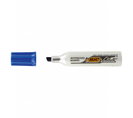 Pennarello Whiteboard Marker Velleda 1781 - punta a scalpello da 3,2 a 5,5 mm - blu - Bic 940297