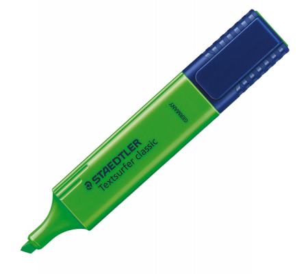 Evidenziatore Textsurfer Classic - punta a scalpello - tratto 1 - 5 mm - verde - Staedtler - 364-5 - 4007817304464 - DMwebShop