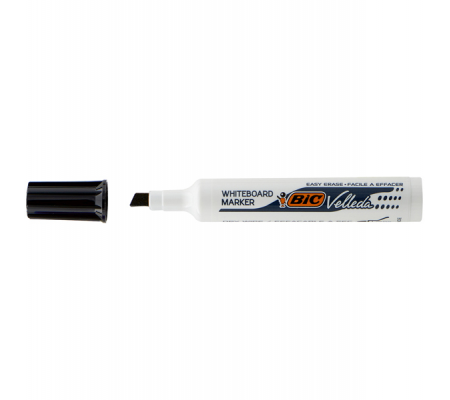 Pennarello Whiteboard Marker Velleda 1791 - punta a scalpello da 3,3 mm a 4,6 mm - nero - Bic - 9431931 - 3086121791093 - DMwebShop