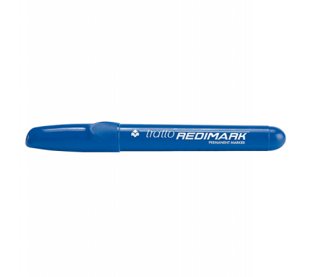 Marcatore permanente Redimark - punta a scalpello - 6,5 mm - blu - Tratto - 857001 - 8000825855010 - DMwebShop
