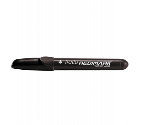 Marcatore permanente Redimark - punta a scalpello - 6,5 mm - nero - Tratto - 857003 - 8000825857034 - DMwebShop