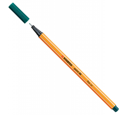 Fineliner Point 88 - tratto 0,4 mm - verde pino 53 - Stabilo - 88/53 - 4006381186476 - DMwebShop