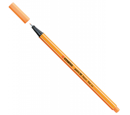 Fineliner Point 88 - tratto 0,4 mm - arancio neon 054 - Stabilo - 88/054 - 4006381438575 - DMwebShop