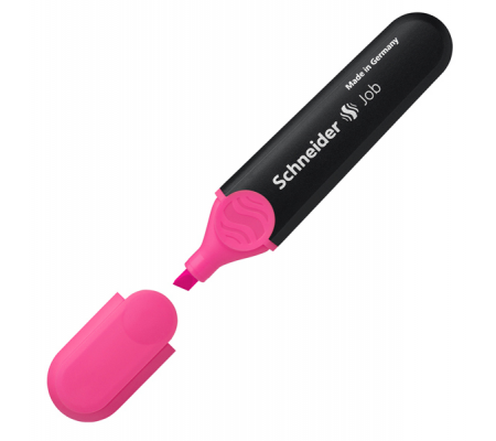 Evidenziatore Job - punta a scalpello - tratto da 1 - 5 mm - colore rosa - Schneider - P001509 - 4004675015099 - DMwebShop