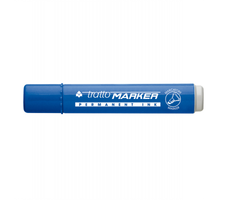 Marcatore permanente Marker - punta a scalpello - 6,5 mm - blu - Tratto - 840101 - 8000825004001 - DMwebShop
