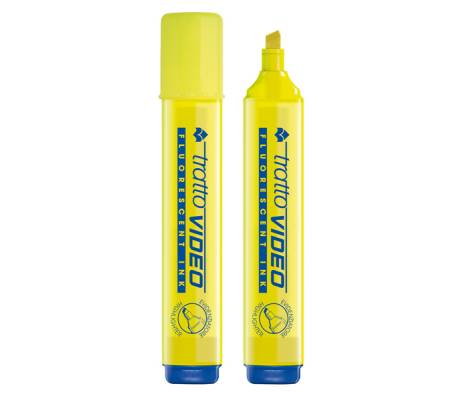 Evidenziatore Giallo Video punta scalpello tratto 1-5mm giallo Tratto 830201 - 2810