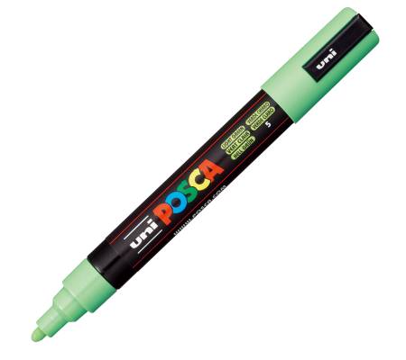 Marcatore a base d acqua Uni Posca PC5M punta tonda media 1,8,2 - 5 mm verde Uni Mitsubishi - 6536