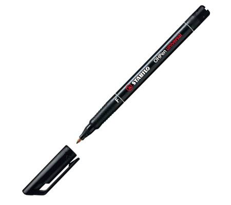 Pennarello OHPen universal permanente 842 punta fine 0,7 mm nero Stabilo 842-46 - 2829