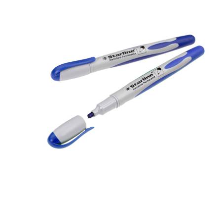 Marcatore permanente - punta tonda - 2 mm - blu - conf. 12 pezzi - Starline - STL1642. - 8025133020772 - DMwebShop