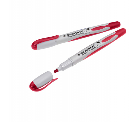 Marcatore permanente - punta tonda - 2 mm - rosso - Starline STL1643