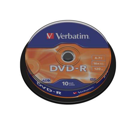 Scatola 25 DVD-R - serigrafato - 4,7 Gb - Verbatim - 43522 - 23942435228 - DMwebShop