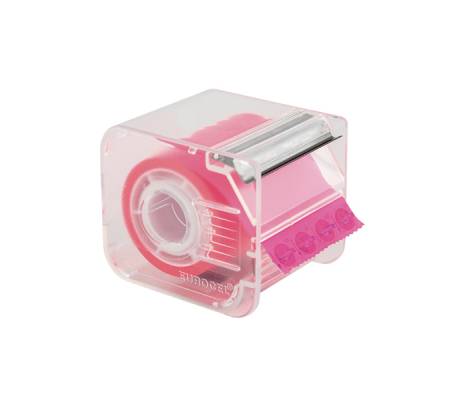 Nastro adesivo Memograph con dispenser - 50 mm x 10 mt - rosa - conf. 6 pezzi - Eurocel - 021200632 - 8001814192471 - DMwebShop