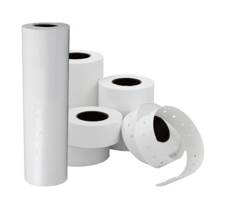 Rotolo 1000 etichette art. - 21x12 mm - rimovibile - bianco - conf. 10 pezzi - Lebez - 169 - 8007509001691 - DMwebShop