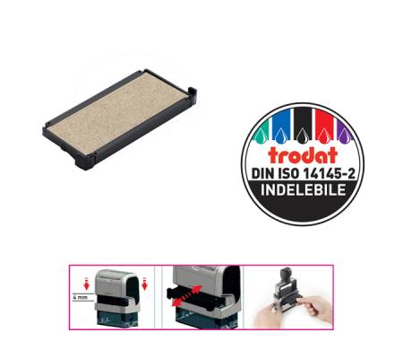 Tampone di ricambio 6/4915 - neutro - conf. 10 pezzi - Trodat - 69736. - 92399697367 - DMwebShop