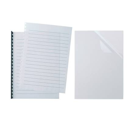 Copertine rilegatura Video - A4 - R30 - 280 micron - neutro trasparente scatola 100 pezzi - Sei Rota - 521431 - 8004972015514 - DMwebShop