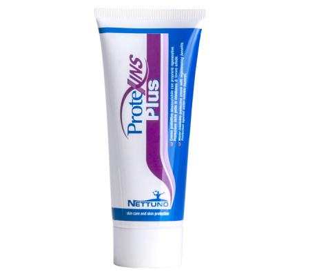 Crema mani Protexins Plus - latte delicato - idrosolubile - 100 ml - Nettuno - 00052 - 0000080529521 - DMwebShop