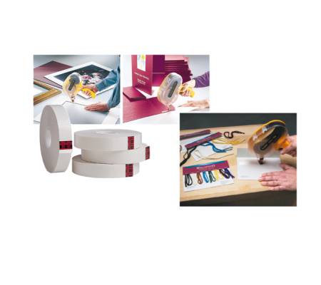 Nastro biadesivo per dispenser ATG - senza supporto - 12 mm x 44 mt - trasparente - conf. 12 pezzi - Scotch - 7000116675 - DMwebShop