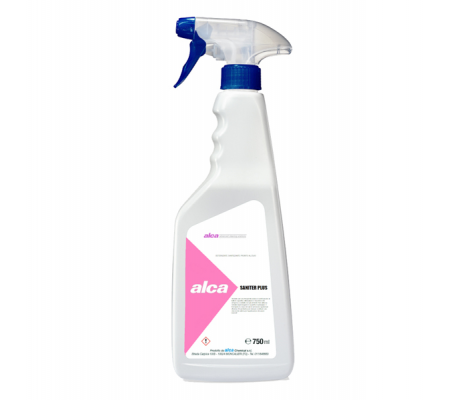 Sgrassante sanificante Saniter Plus - trigger da 750 ml - Alca - ALC437 - 8032937571348 - DMwebShop