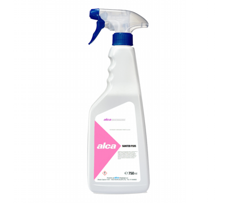 Sgrassante sanificante Saniter Plus - trigger da 750 ml - Alca - ALC437 - DMwebShop