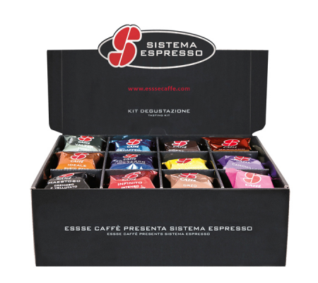 Set degustazione in capsule assortite - caffe' - bevande - conf. 36 pezzi - Essse Caffe' PF 2015 - PF 2018 - DMwebShop
