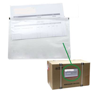 Busta portadocumenti adesiva - 31 x 22 cm - conf. 100 pezzi - Starline - 3035 - 8014035032358 - DMwebShop