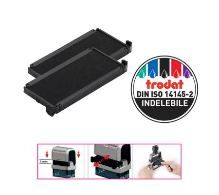 Tampone di ricambio 6 4914 nero Trodat 53601 - 12306