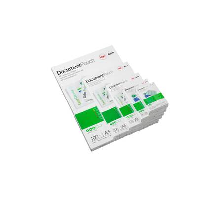 Pouches - government card - 65 x 95 mm - 2 x 250 micron - conf. 100 pezzi - GBC - 3740432 - 33816030763 - DMwebShop