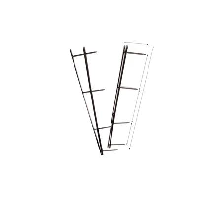 Pettini Velobind - 4 denti - 45 mm - rosso - conf. 25 pezzi - GBC - A9741640 - 80509416403 - DMwebShop