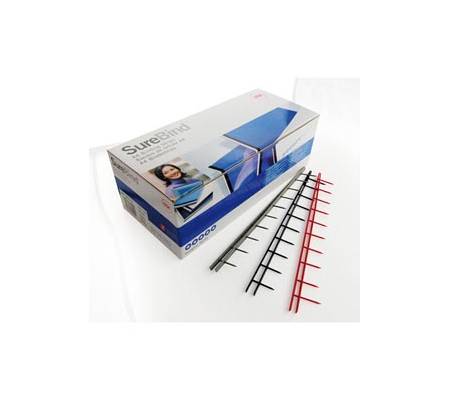 Pettini Surebind - 10 denti - 50 mm - blu - conf. 100 pezzi - GBC - 1132885 - 80509328850 - DMwebShop