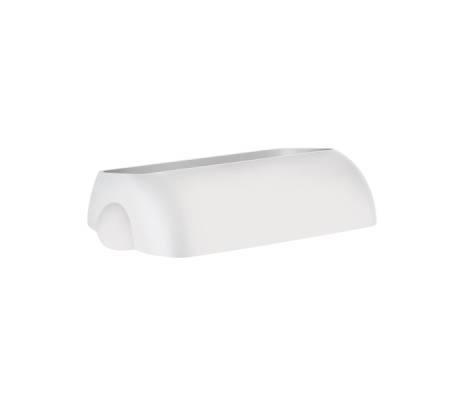 Coperchio per cestino gettacarte Soft Touch - 33,5 x 22,5 x 9 cm - 23 lt - bianco - Mar Plast - A74401BI - 8020090077906 - DMwebShop