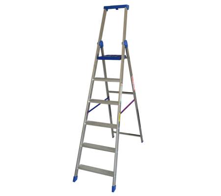 Scala professionale Climb Evolution - 6 gradini - alluminio - Marchetti - 20875 - 8021227006318 - DMwebShop