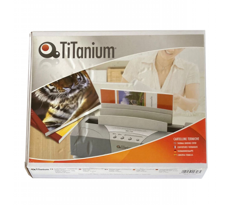 Cartelline termiche Grain - 1,5 mm - rosso - scatola 25 pezzi - Titanium - CART.TERM 1,5R - 8025133097927 - DMwebShop