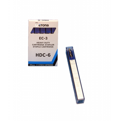 Caricatore HDC6 per Etona EC3 - 210 punti - blu - conf. 5 pezzi - 034D064602 - 4580107120062 - DMwebShop