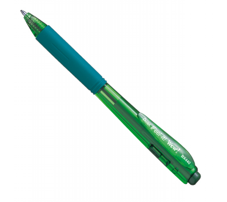 Penna a sfera a scatto Feel It wow - punta 1 mm - verde - Pentel - BX440-DI - 884851028464 - DMwebShop