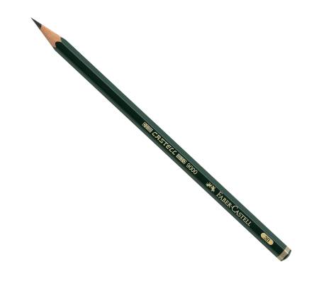 Matita in grafite Castell 9000 gradazione 3B esagonale Faber Castell Faber Castell 119003 - 3423