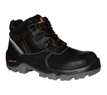 Calzatura di sicurezza Phoenix S3 SRC - pelle crosta pigmentata - numero 41 - nero - Deltaplus - PHOENS3NO41 - 3295249195694 - DMwebShop