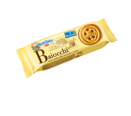 Baiocchi - Mulino Bianco - monoporzione con 3 biscotti da 28 gr - Barilla - BABA3 - 8076809569675 - DMwebShop