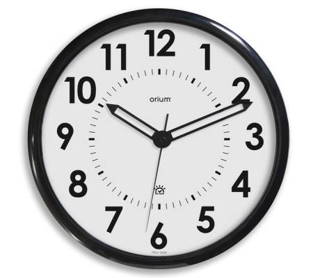 Orologio da parete Automatic DST Orion - Ø 36 cm - bianco-nero - con radiocontrollo - Cep - 2110970011 - 3661474110977 - DMwebShop