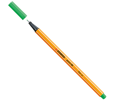 Fineliner Point 88 - tratto 0,4 mm - verde smeraldo chiaro 16 - Stabilo - 88/16 - 4006381492973 - DMwebShop